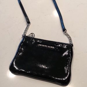 MK Patent Leather Crossbody Purse
